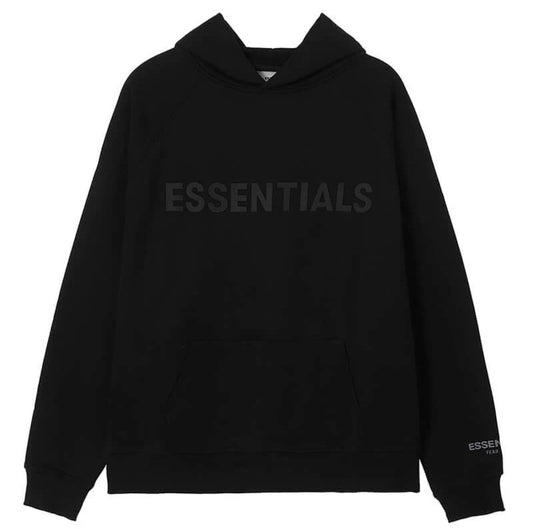 Fear Of God Essentials Hoodie: Black - Prestige Closet