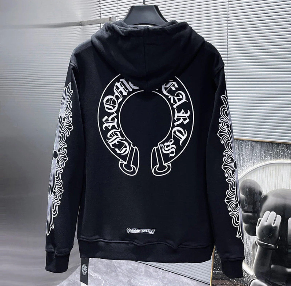 Chrome Hearts Hoodie: Black - Prestige Closet