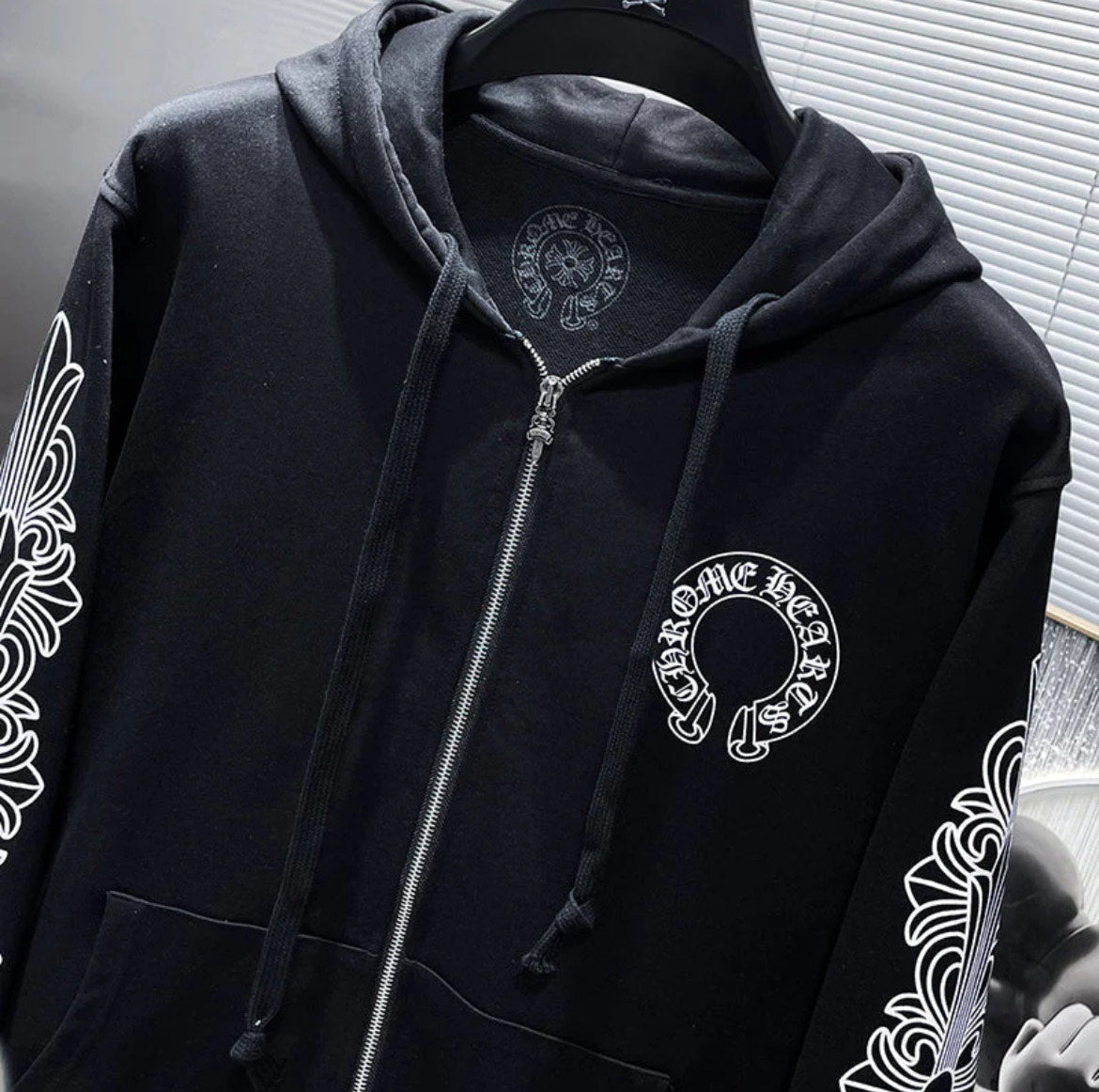 Chrome Hearts Hoodie: Black - Prestige Closet