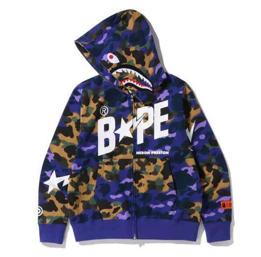 Bape Hoodie: Multi-Color - Prestige Closet