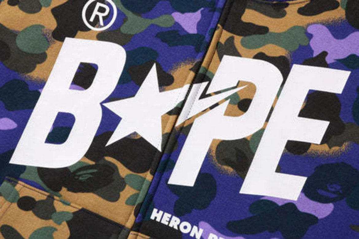 Bape Hoodie: Multi-Color - Prestige Closet