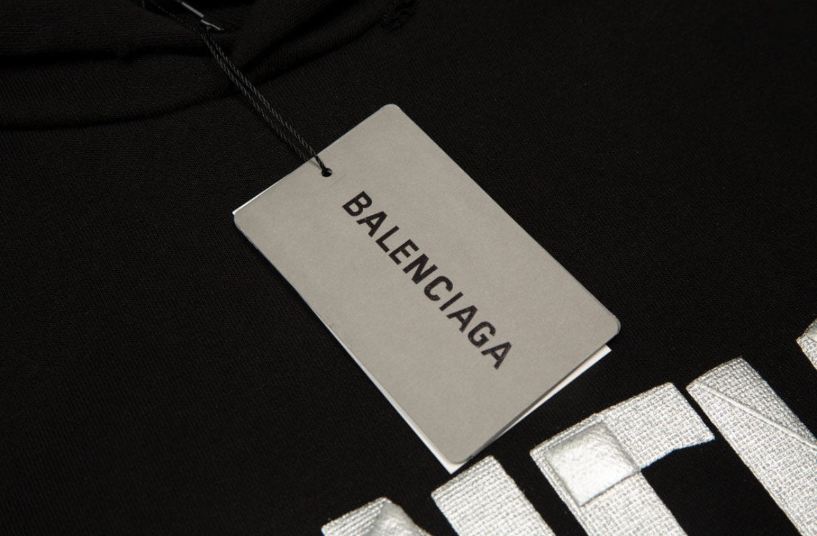 Balenciaga Hoodie: Black - Prestige Closet