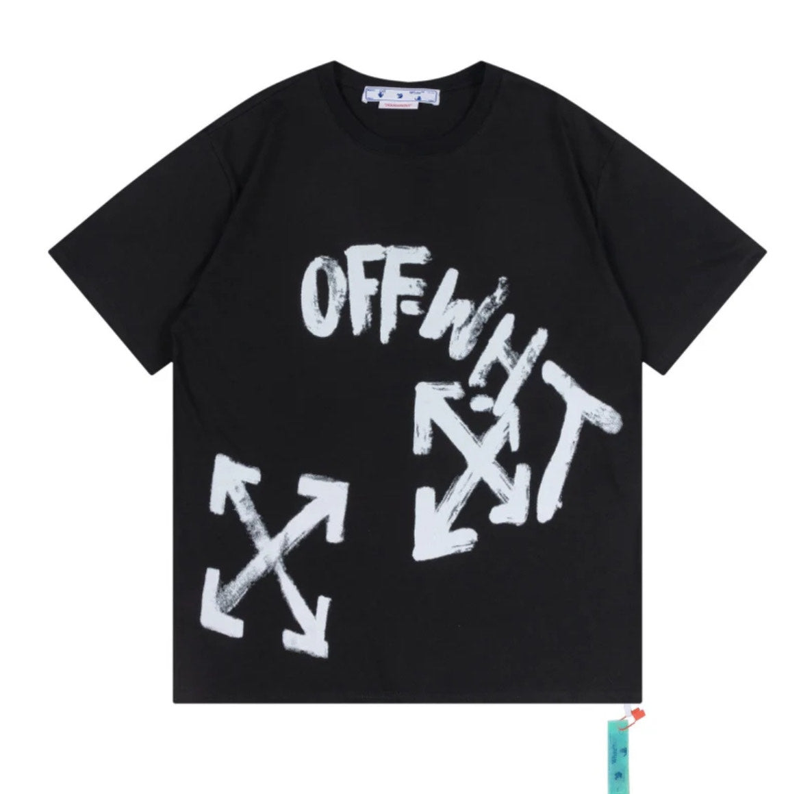 OffWhite Tee: Black - Prestige Closet