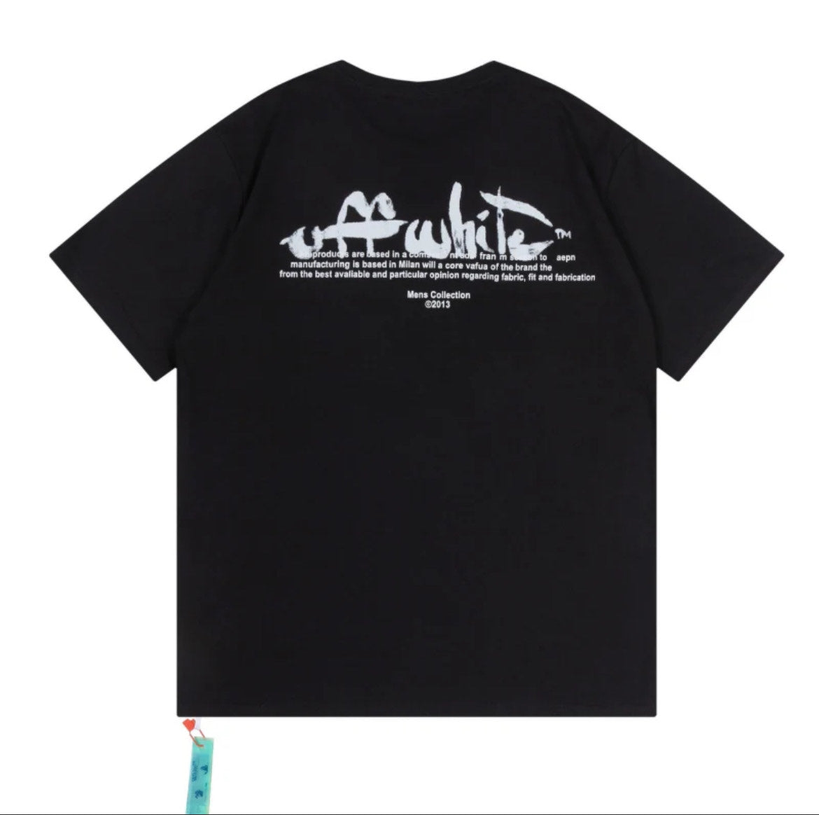 OffWhite Tee: Black - Prestige Closet