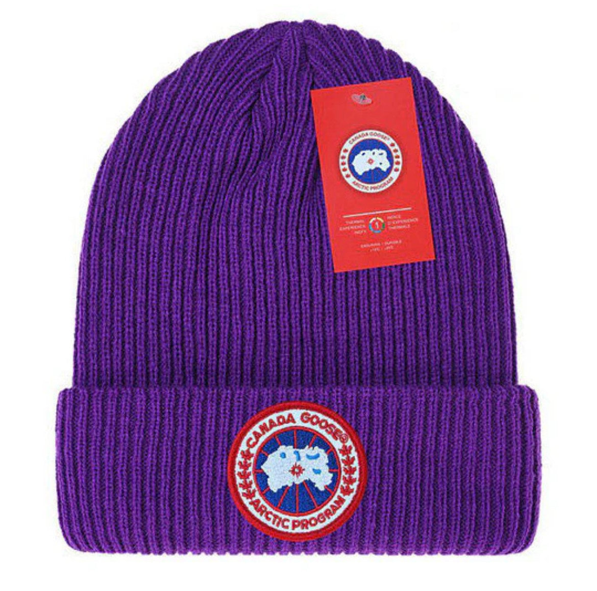 Canada Goose Beanie: Purple - Prestige Closet