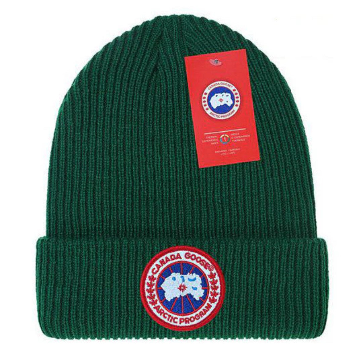 Canada Goose Beanie: Green - Prestige Closet