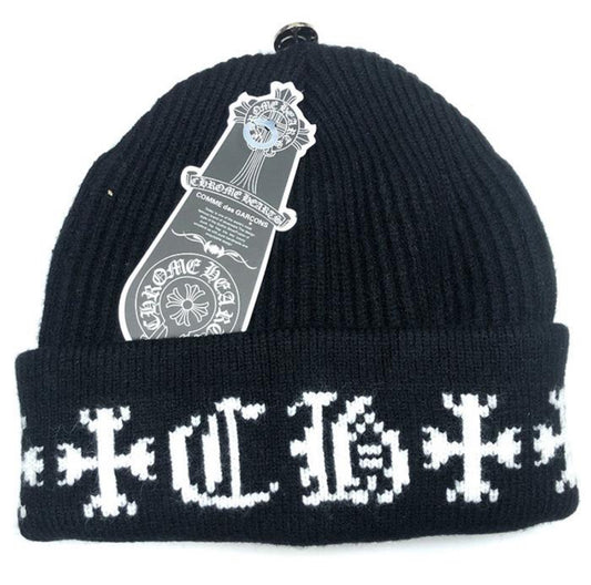 Chrome Hearts Beanie: Black - Prestige Closet