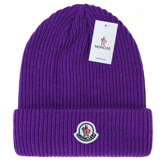 Moncler Beanie: Purple - Prestige Closet