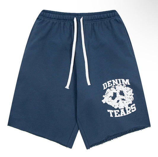 Denim Tears Shorts: Blue - Prestige Closet